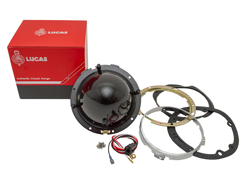 Land Rover Lucas series 1,2,3 Defender & Range Rover Classic Headlight Bowl Kit 27H8264LUCAS