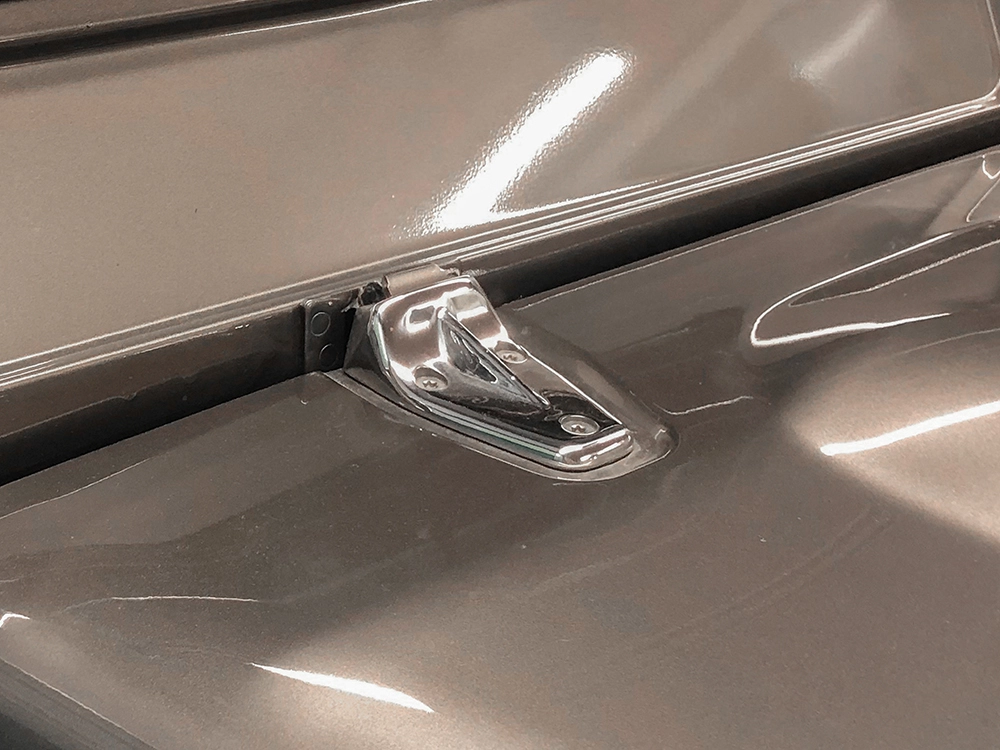 Land Rover Defender Stainless Steel Bonnet Hinges DA1142SS