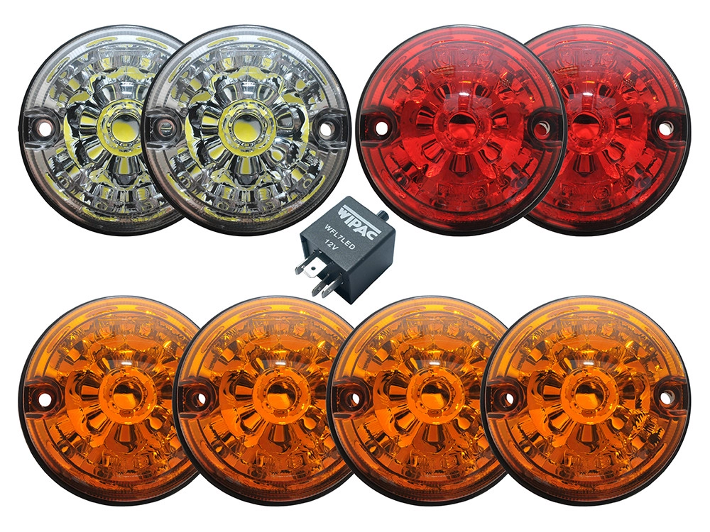 Land Rover Series 2/3 Defender 87-16 LED Light Kit DA1192