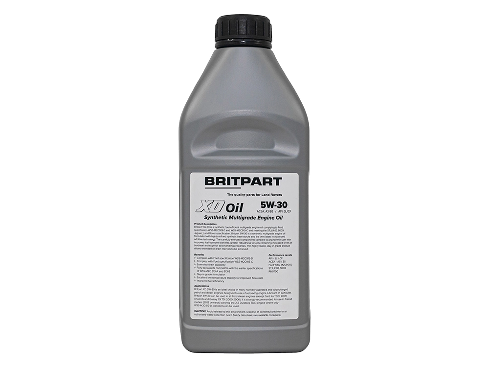 Britpart XD Oil 5W-30 1 Litre Fully Synthetic DA1333