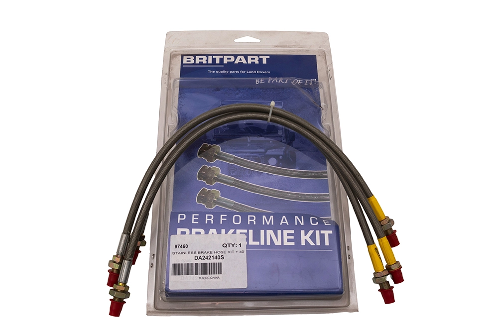 Land Rover Series 3 LWB 1980-1984 Metric Brake Hose Kit DA242140S
