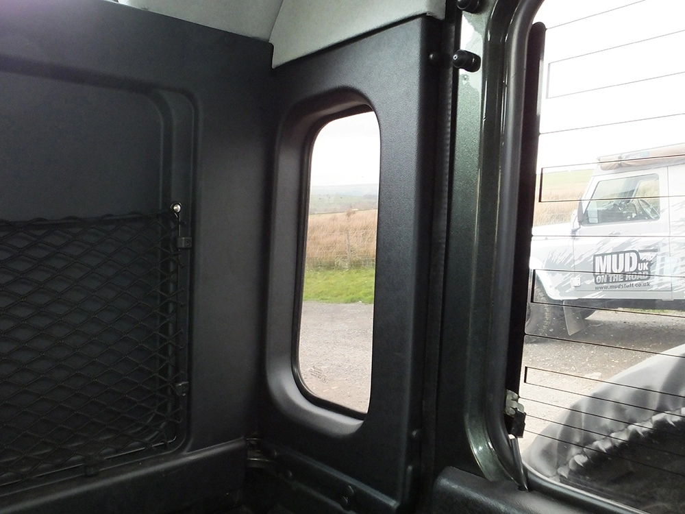 Land Rover Defender 90 Rear Quarter Panels DA2767 In Black