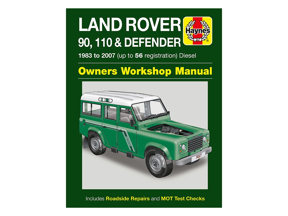 Haynes Workshop Manual 90/110 Defender 1983-2007 Diesel DA3035