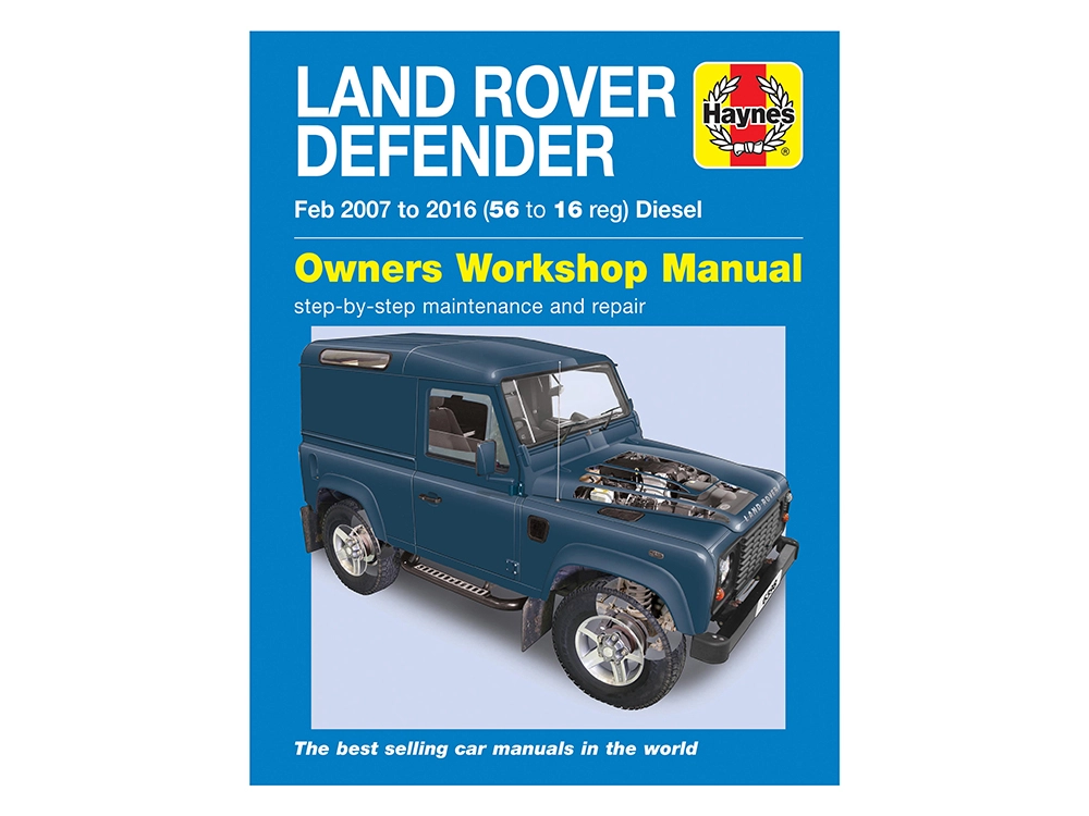 Haynes Workshop Manual Defender 2007-2016 Diesel DA3206