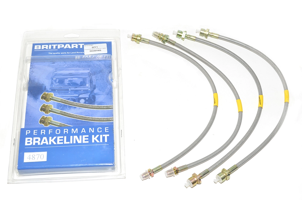 Land Rover Defender 4A Onwards Brake Hose Kit DA340140S
