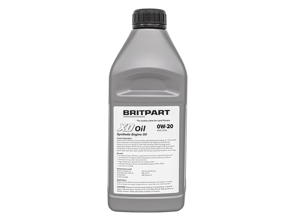 Britpart XD SYNTHETIC Oil-0W-20 1 Litre DA3674