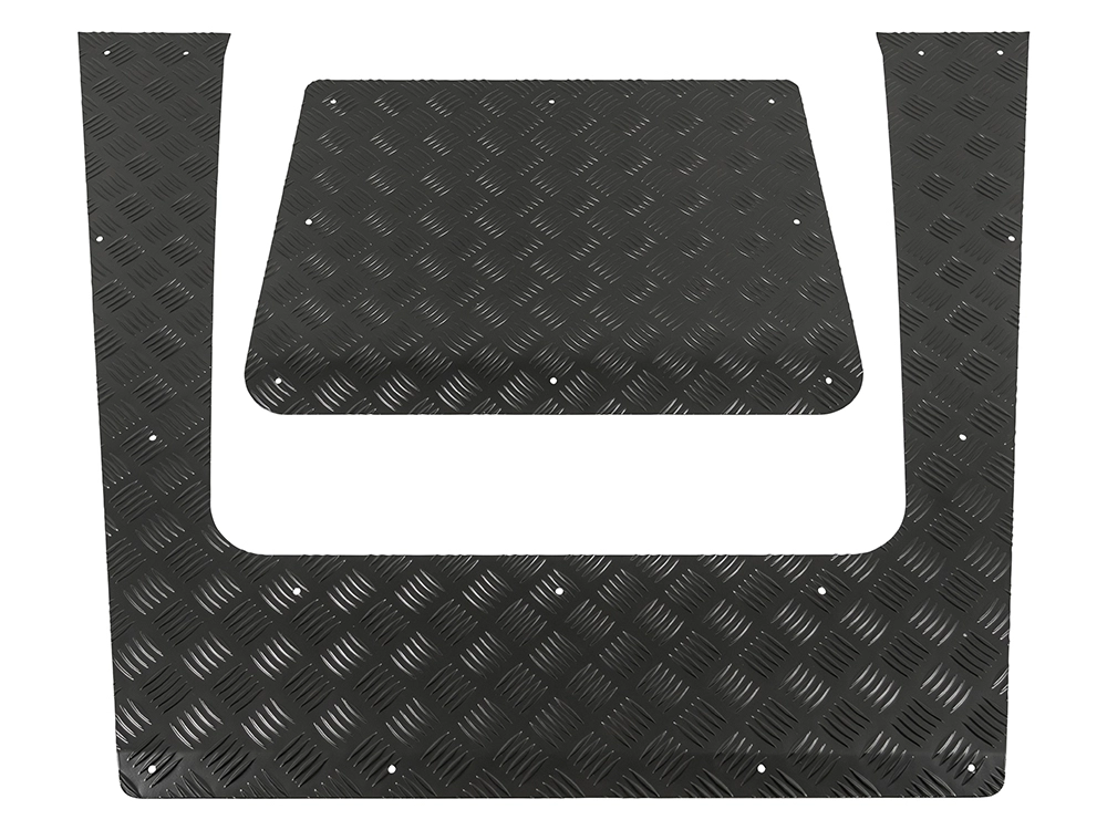 Land Rover Defender 07-16 Satin Black Finish Bonnet Protector DA4343