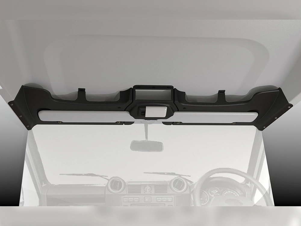 Land Rover Defender Roof Console In Black DA4629B