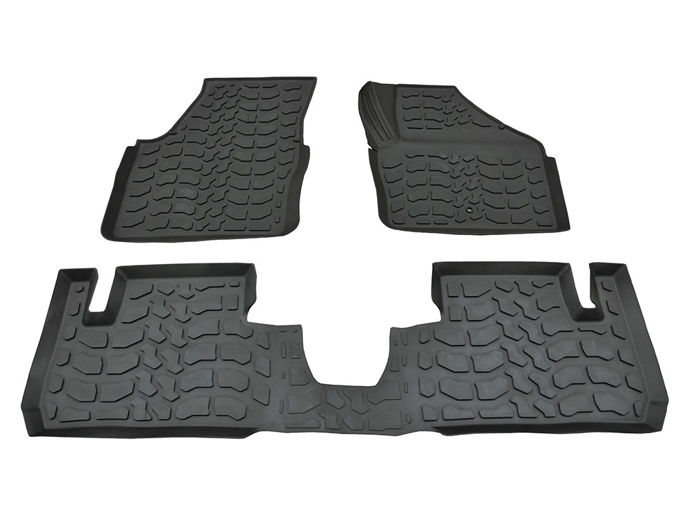Land Rover Freelander 2 Front & Rear Rubber Mat Set RHD DA4800