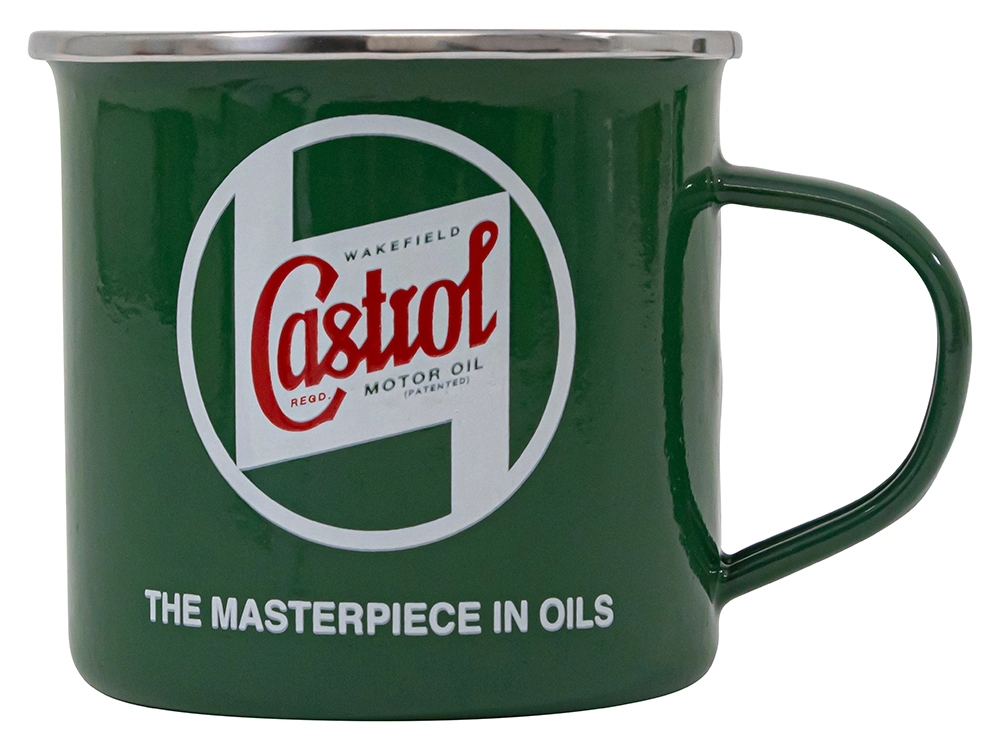 Castrol Tin Mug Biscuits not provided DA6270