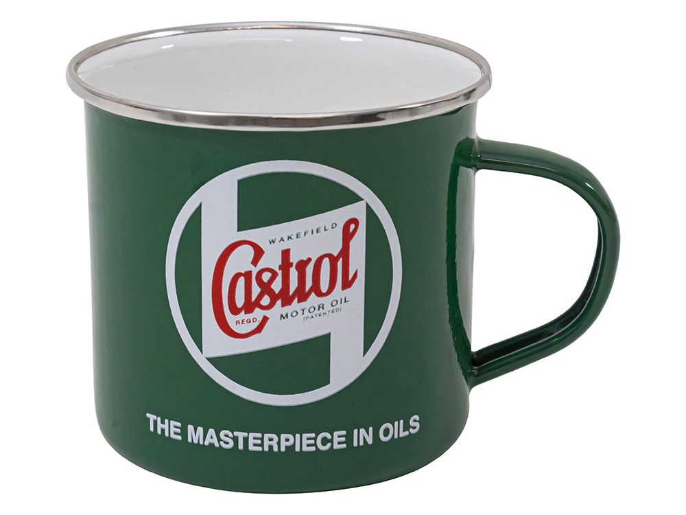 Castrol Tin Mug Biscuits not provided DA6270