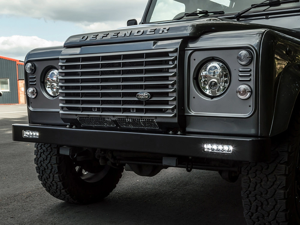 Land Rover Defender Front Bumper With integrated Ring LED lights-DA8600