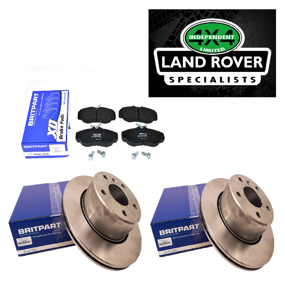 Land Rover Discovery 2 Front Brake Kit Discs and Pads