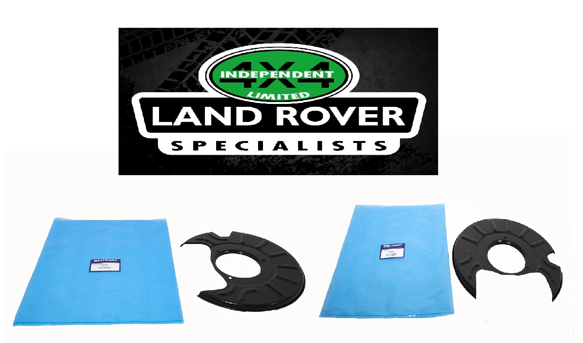 Land Rover Freelander 1 Front Brake Back Plates SEC100341, SEC100351