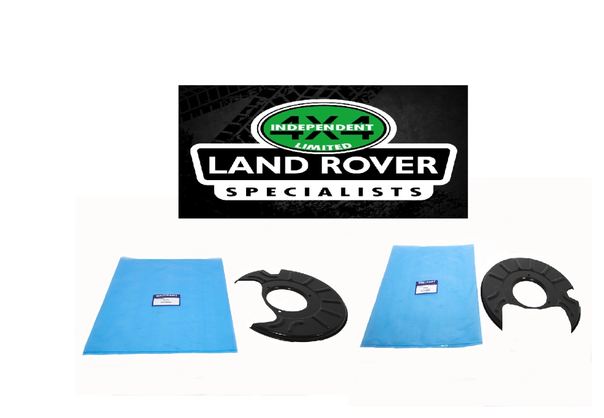 Land Rover Freelander 1 Front Brake Back Plates SEC100341, SEC100351