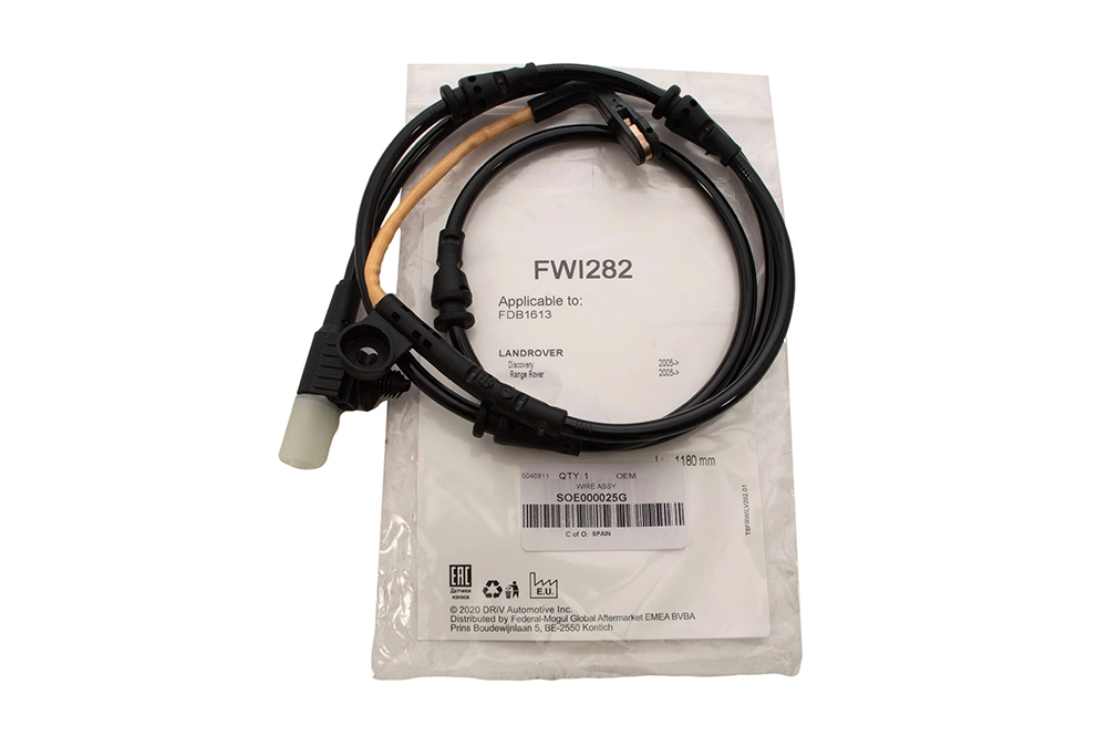 LAND ROVER DISCOVERY 3 2.7 TDV6 REAR FERODO BRAKE KIT INCLUDING X2 DISCS, BRAKE PADS AND BRAKE WEAR SENSOR