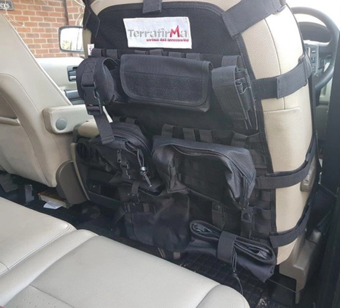 Terrafirma Tactical Seat Cover With 7 Pouches Universal TF1200