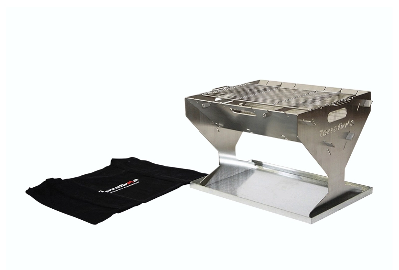 Terrafirma Stainless Steel BBQ/Fire Pit TF1730