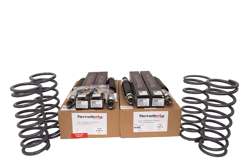 Land Rover Defender, Discovery 1 RRC All Terrain Standard Shockers And Spring Kit TF188
