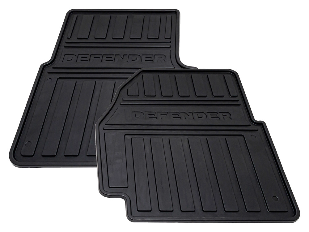 Land Rover Defender Genuine Rubber Mat Set CA00001 Onwards VPLDS0147LR