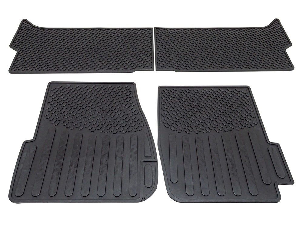 Land Rover Discovery 2 RHD/LHD Front & Rear Rubber Mat Set VPLJS0685