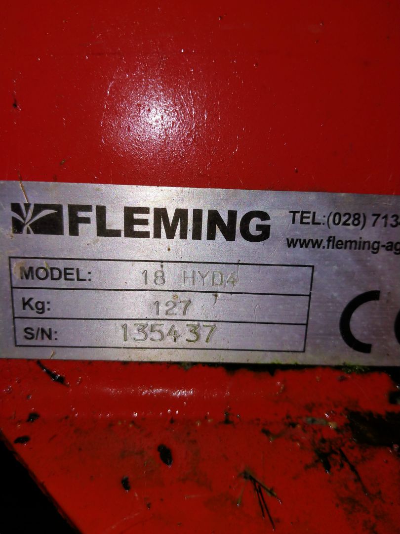 Fleming hydraulic tipping transport box