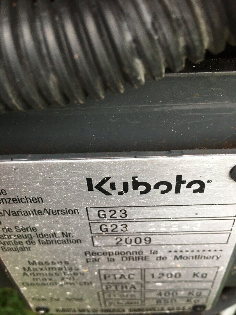 Kubota G23 LD Mower