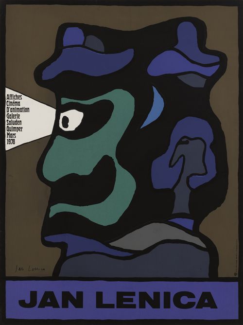 Affiches de Cinema D'Animation- Galerie Saluden Quimper, Mars 1978