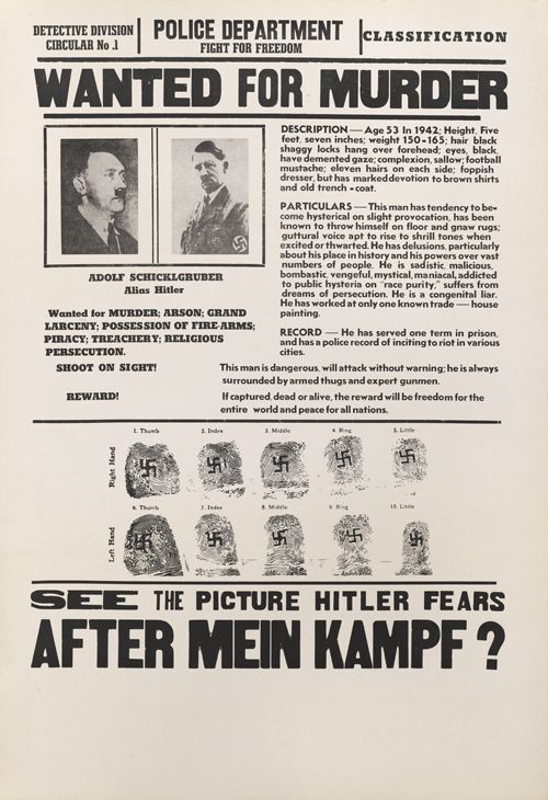 Mein Kampf- My Crimes / After Mein Kampf