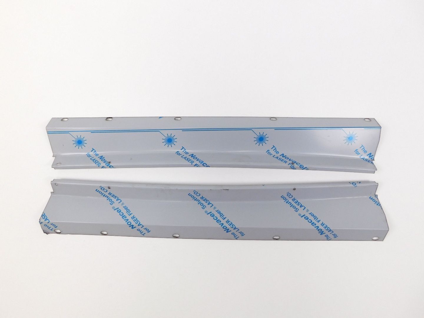 PAIR OF 2DR STAILLESS STEEL KICK PLATES