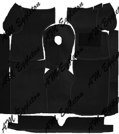 Black Carpet Set 948/1098cc R/H/D