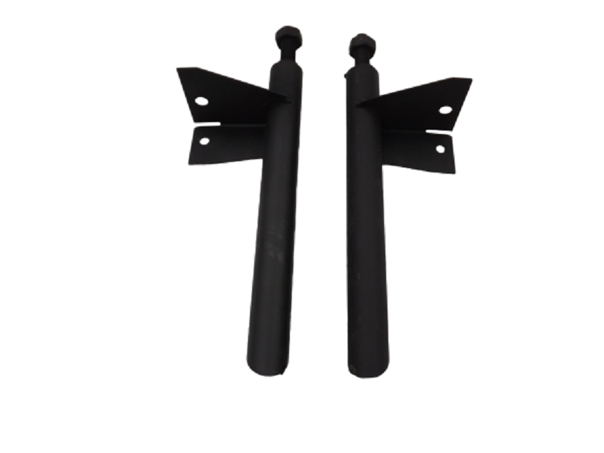 PAIR OF FRONT BUMPER TUBE & STUD BRACKETS WITH NUTS  CHS115-6AE