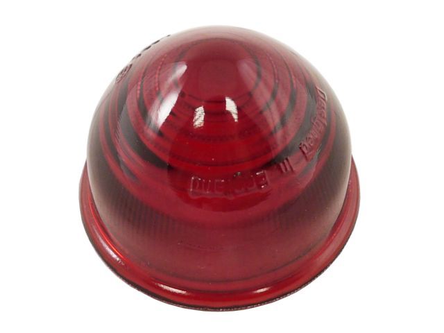 RED PLASTIC LENS LMP107P