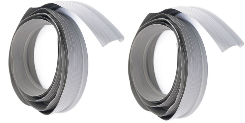 WING PIPING GREY X 2