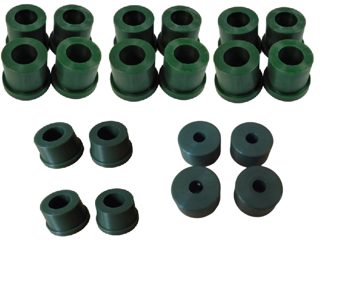 Top Trunion & Tie Bar & Rear Spring Polyurethane Bush Kit