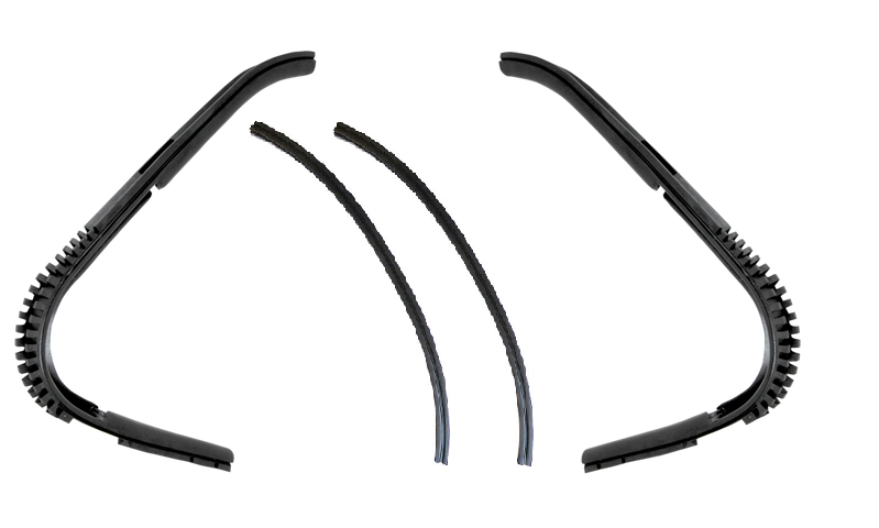 FRONT 1/4 LIGHT SEALS & VERTICLE STRIP X 2