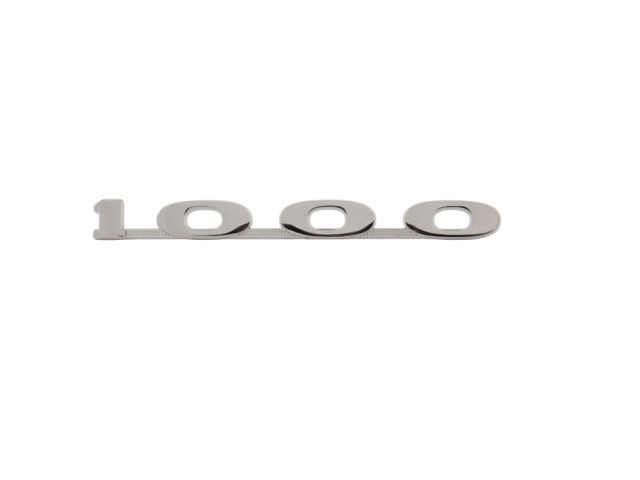 1000 Bootlid Badge  LOG1002AE