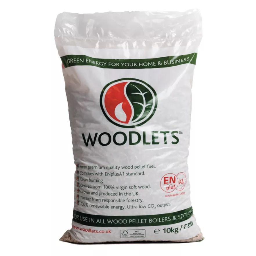 Woodlets 10kg bags - 960kg ENPlus A1 6mm  BSL0051256-0004