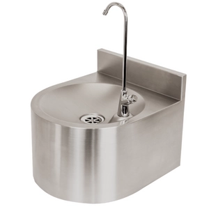 HWC009 Wall Mounted Stainless Steel Fountain